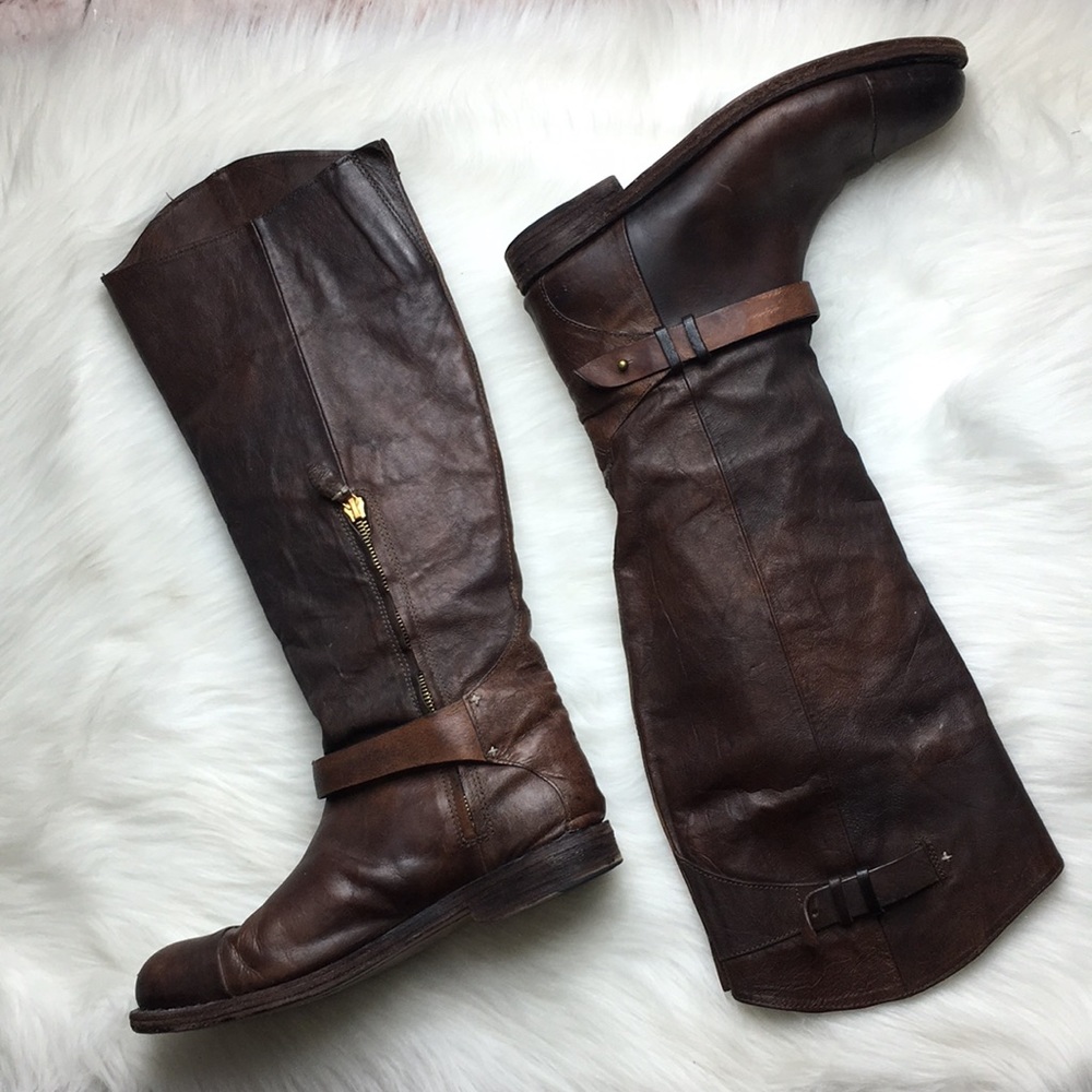 Rag And Bone Leather Abbey Riding Boot Size 9 - image 4